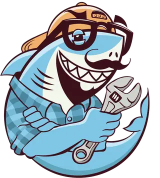 Mr. Shark mascot
